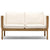 Wegner CH162 Sofa sofa Carl Hansen 