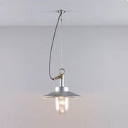 Well Glass Pendant with Visor Pendant Lights Original BTC 