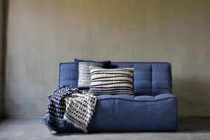 White Stripes Cushion - Lumbar cushions Ethnicraft 