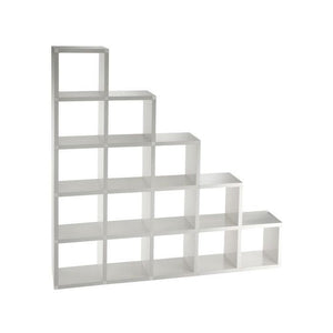 Polvara Modular Bookshelf Shelves Kartell White 15 