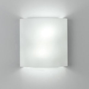 Facet Wall Light Wall Lights Artemide White Glass / Incandescent Dimmable 2-Wire 