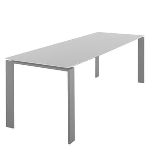 Four Soft Touch Table Tables Kartell Large White Aluminum