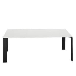 Four Soft Touch Table Tables Kartell Medium White Black