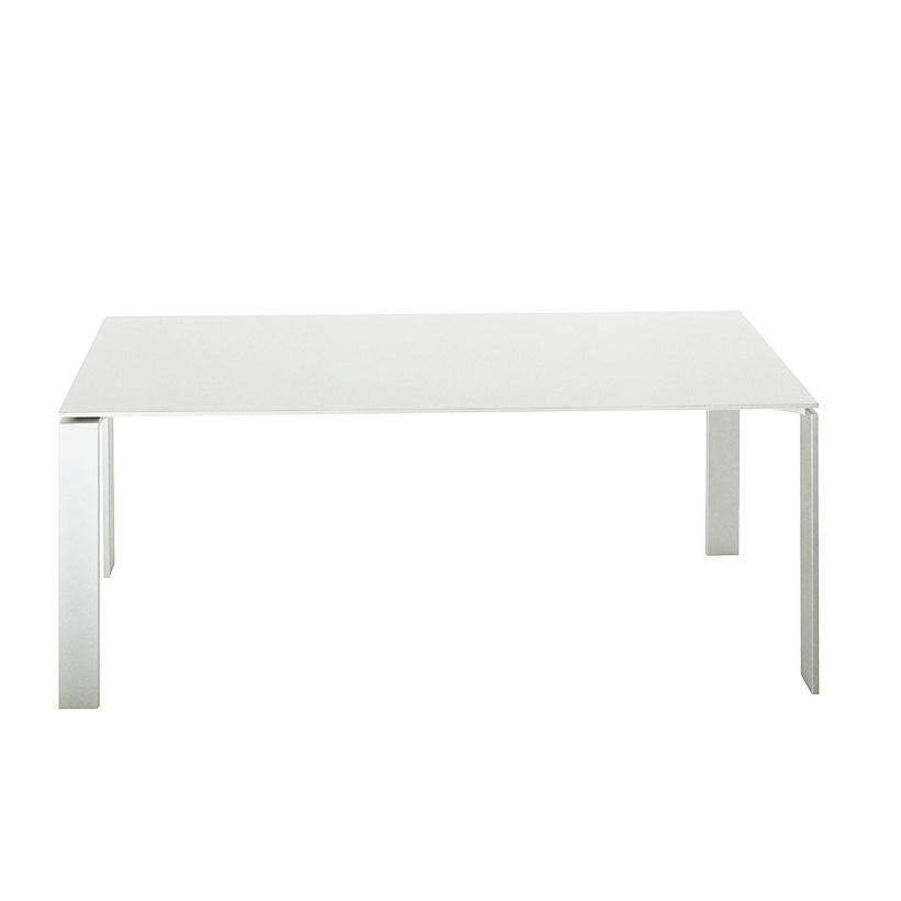 Four Soft Touch Table Tables Kartell Small White White