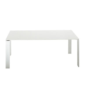Four Soft Touch Table Tables Kartell Small White White