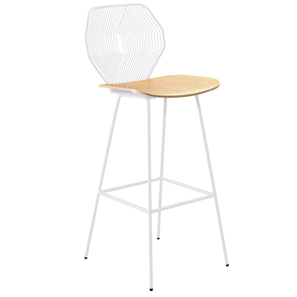 Wood & Wire Bar Stool Stools Bend Goods 