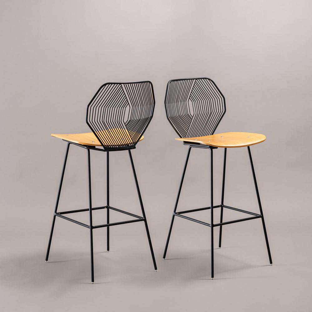 Wood &amp; Wire Counter Stool Stools Bend Goods 