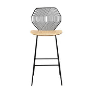 Wood & Wire Counter Stool Stools Bend Goods Black 