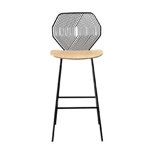 Wood & Wire Counter Stool Stools Bend Goods Black 