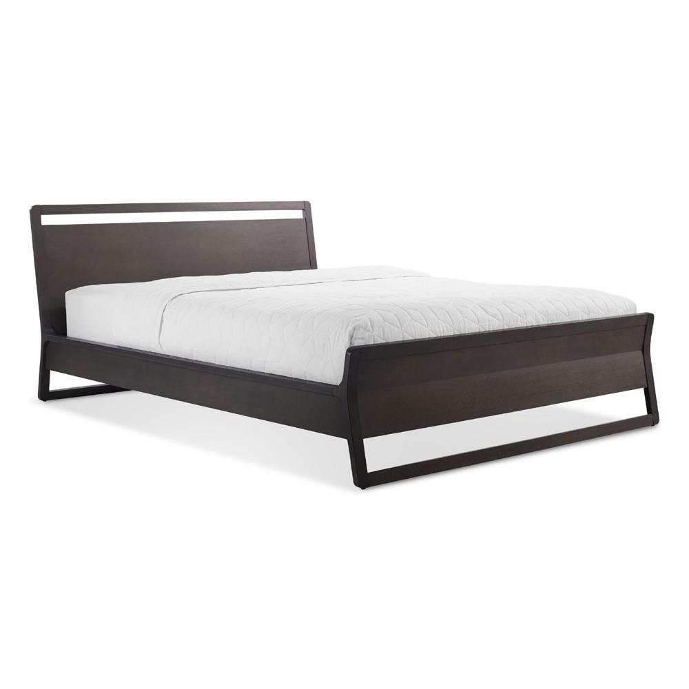 Woodrow Bed Beds BluDot Queen Smoke 