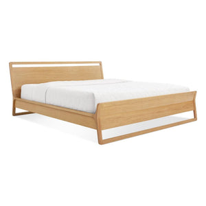 Woodrow Bed Beds BluDot King White Oak 