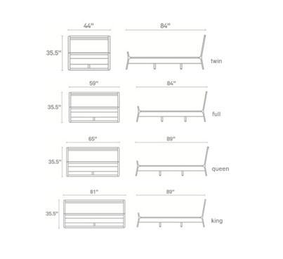 Woodrow Bed Beds BluDot 