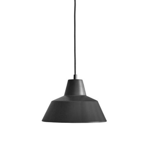 Workshop Pendant Lamp W2 Pendant Lights Original BTC Matte Black 