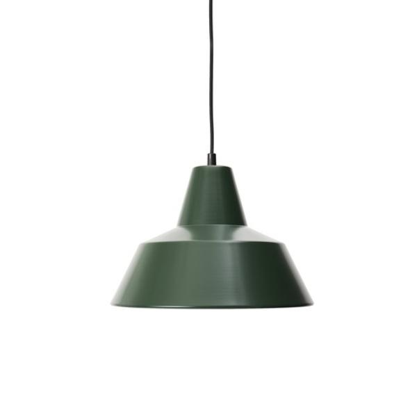 Workshop Pendant Lamp W3 Pendant Lights Original BTC Racing Green 