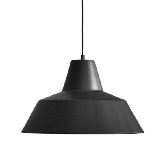 Workshop Pendant Lamp W4 Pendant Lights Original BTC Matte Black 