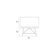 Wychwood Dining Table Dining Tables Gus Modern 