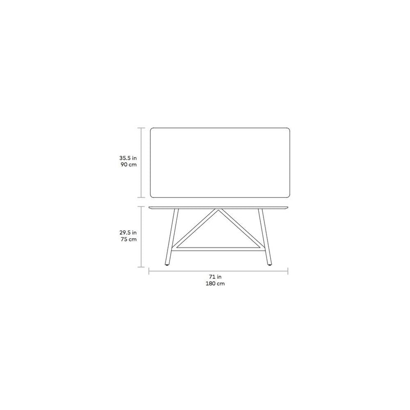 Wychwood Dining Table Dining Tables Gus Modern 