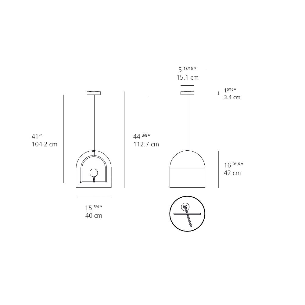 Yanzi Suspension Lamp suspension lamps Artemide 
