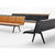 Zinta 5 Seats Waiting Bench Wood Benches Arper 