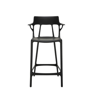 A.I. STOOL stools Kartell Counter Height Black 