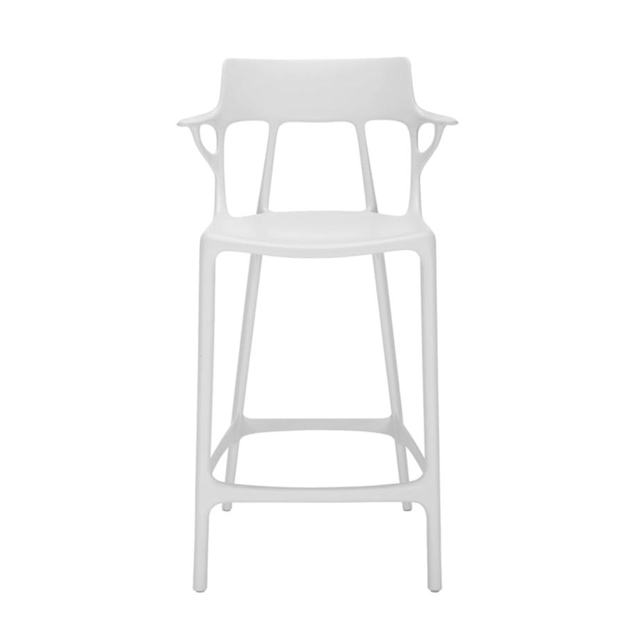 A.I. STOOL stools Kartell Counter Height White 