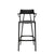 A.I. STOOL stools Kartell Bar Height Black 