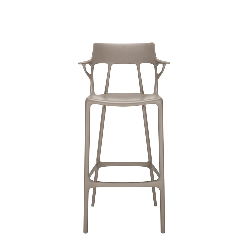 A.I. STOOL stools Kartell Bar Height Grey 