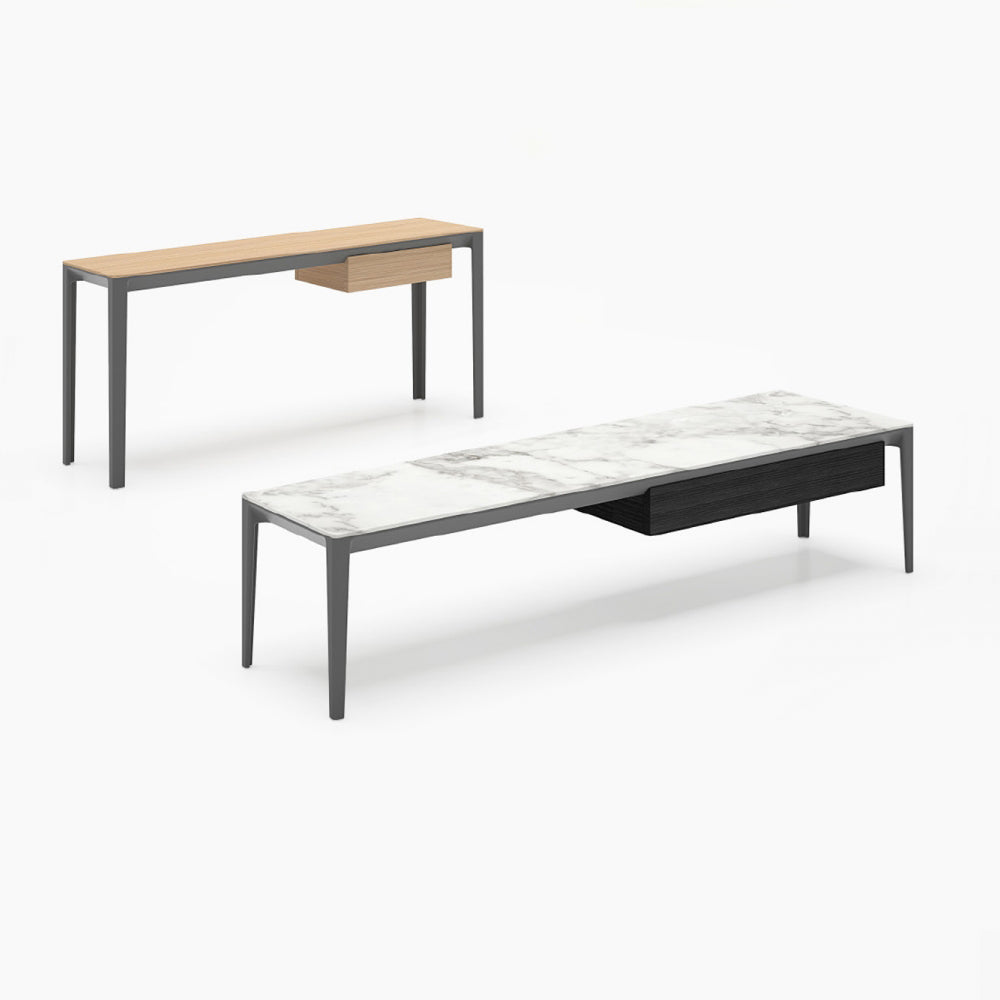 Able Low Console. Console Table Bensen CA Modern Home