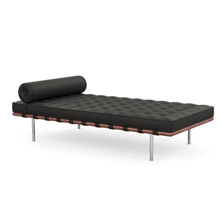 Barcelona Couch Sofa Knoll Acqua - Black Sea 