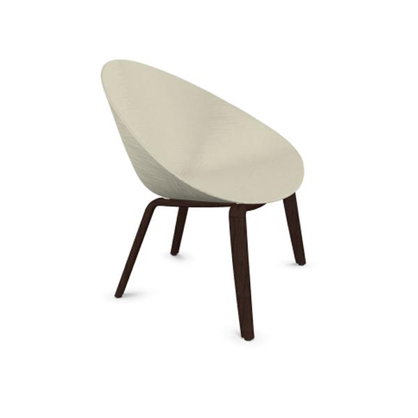 Adell 4 Leg Wood Lounge Chair lounge chair Arper 