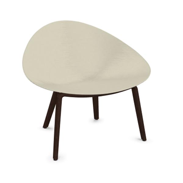 Adell 4 Leg Wood Lounge Chair lounge chair Arper 