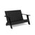 Adirondack Bench Benches Loll Designs Black 