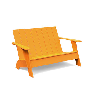 Adirondack Bench Benches Loll Designs Sunset Orange 