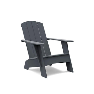 Adirondack Curved Chair lounge chairs Loll Designs Charcoal Grey None 