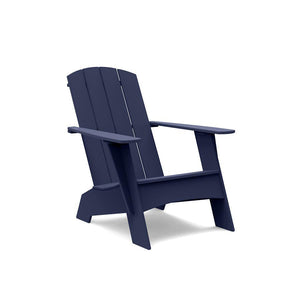 Adirondack Curved Chair lounge chairs Loll Designs Navy Blue None 