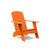 Adirondack Curved Chair lounge chairs Loll Designs Sunset Orange None 