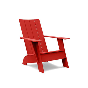 Adirondack Flat Chair lounge chairs Loll Designs Apple Red 
