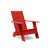 Adirondack Flat Chair lounge chairs Loll Designs Apple Red 