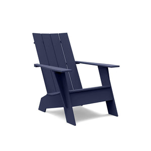 Adirondack Flat Chair lounge chairs Loll Designs Navy Blue 