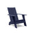 Adirondack Flat Chair lounge chairs Loll Designs Navy Blue 