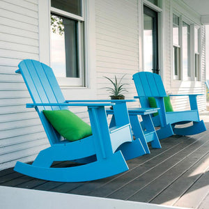 Adirondack Rocking Chair Curved rocking chairs Loll Designs 