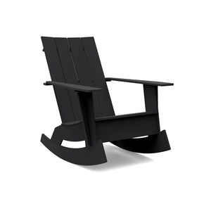 Adirondack Rocking Chair Flat rocking chairs Loll Designs Black None 