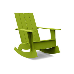 Adirondack Rocking Chair Flat rocking chairs Loll Designs Leaf Green None 