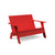 Adirondack Tall Bench Benches Loll Designs Apple Red 