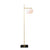 Alba Floor Lamp Floor Lamps Oluce 1 Light Satin Brass 