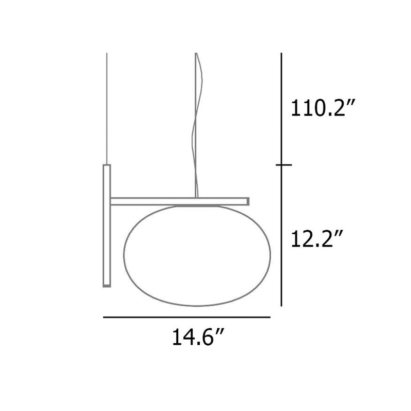 Alba Pendant Light Pendant Lights Oluce 