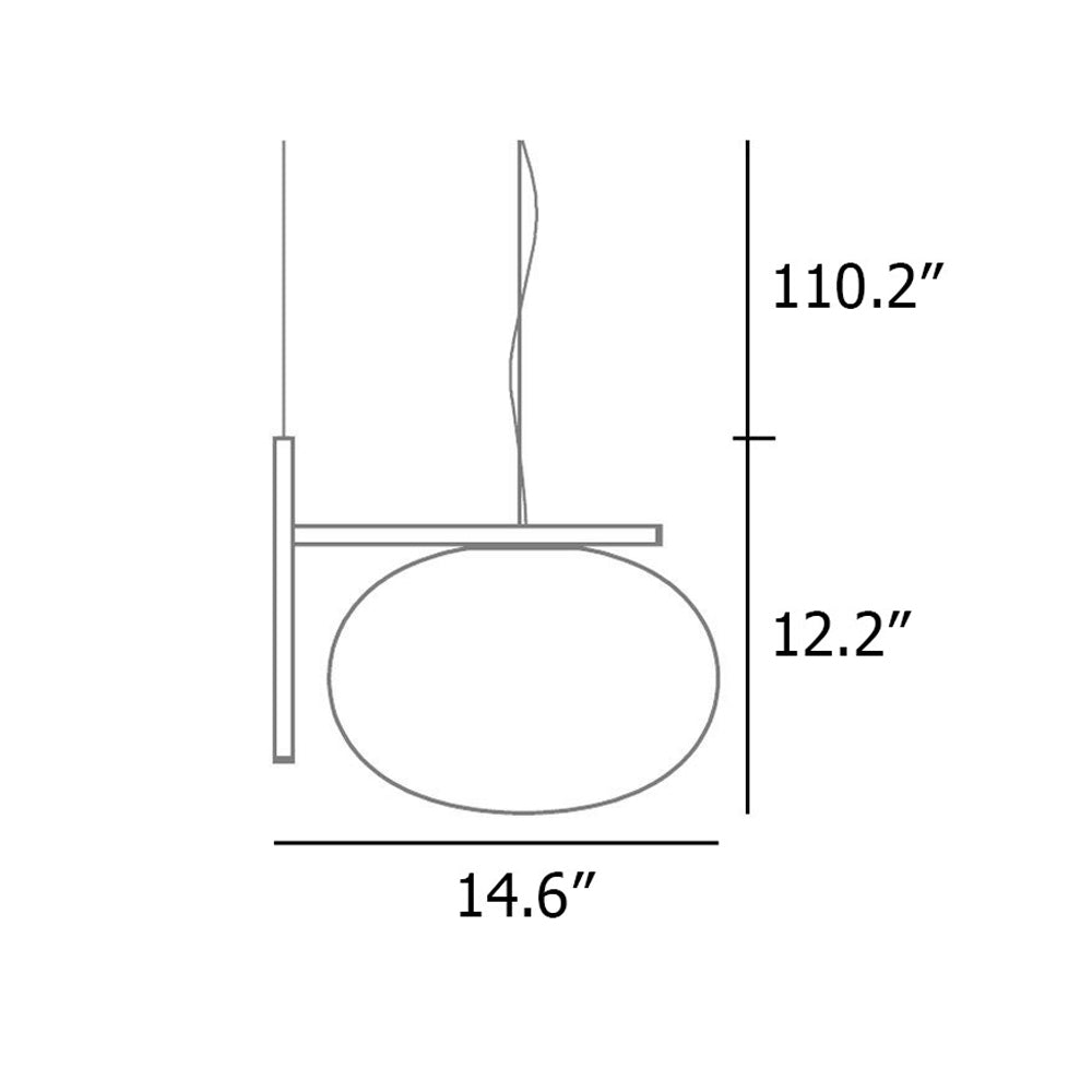 Alba Pendant Light Pendant Lights Oluce 