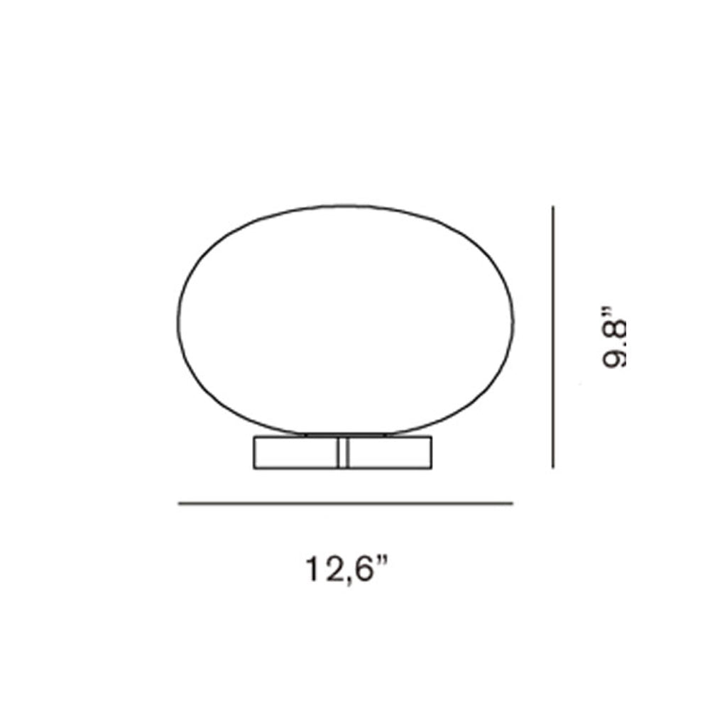 Alba Table Lamp 265 Table Lamps Oluce 