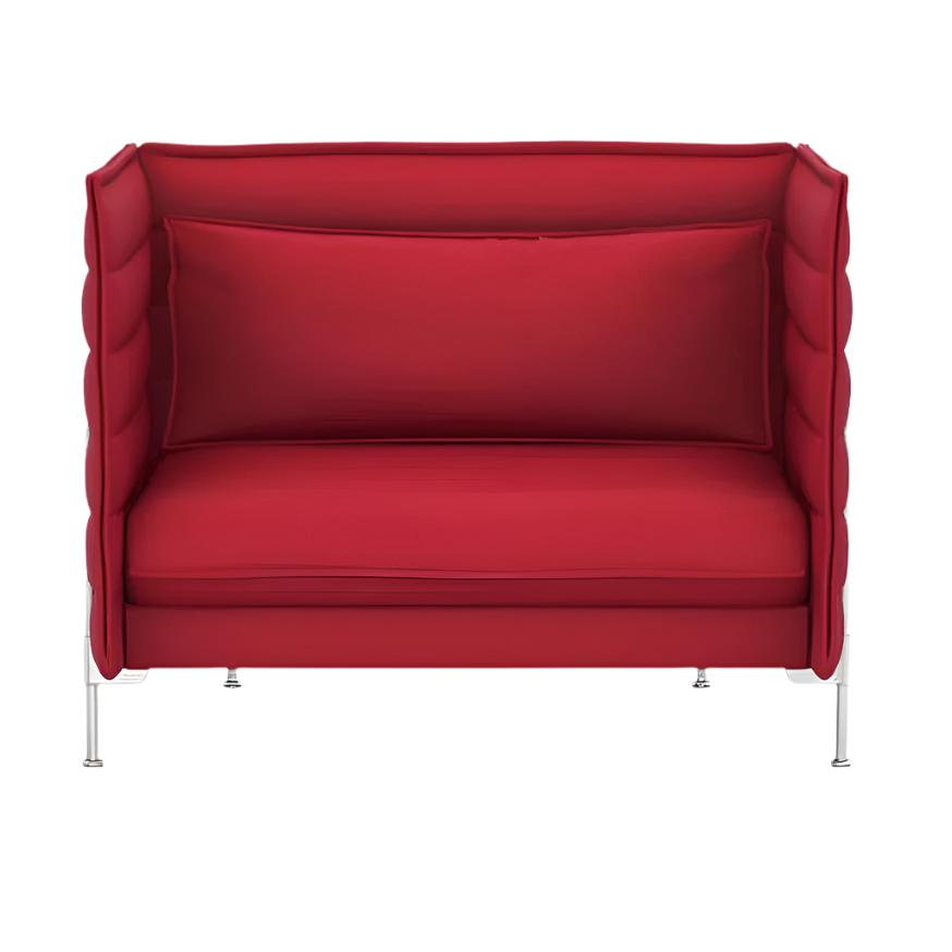 Alcove Love Seat Lowback Sofa Vitra 