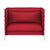 Alcove Love Seat Lowback Sofa Vitra 